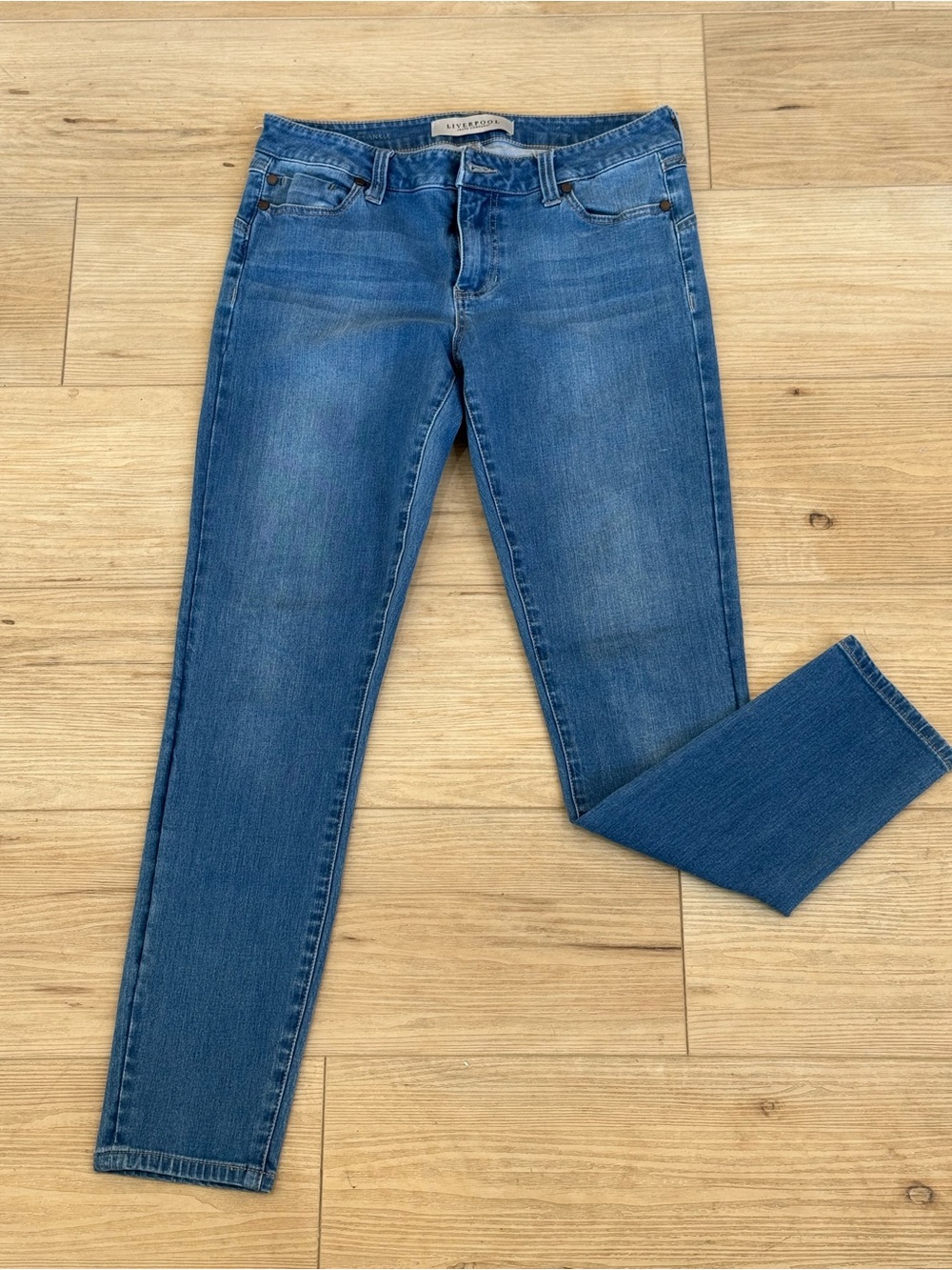 Liverpool Jeans Company Mid-Blue Skinny Jeans